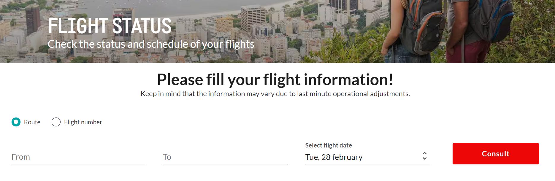 How can I find out the status of a flight? Avianca